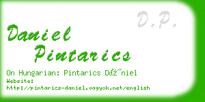 daniel pintarics business card